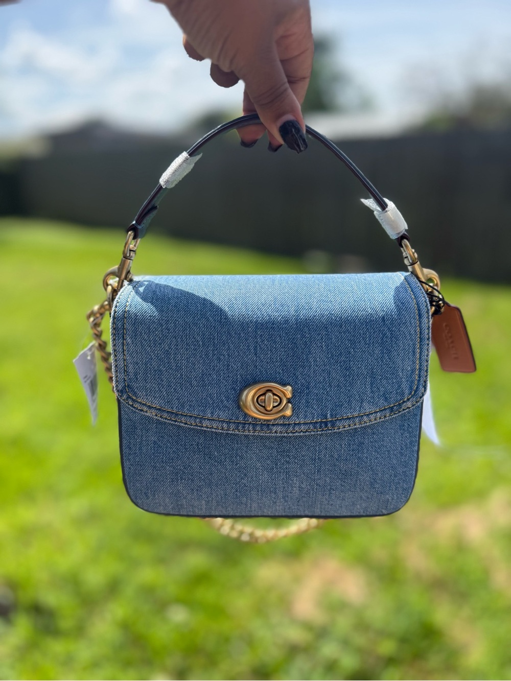 Coach Denim Cassie 19